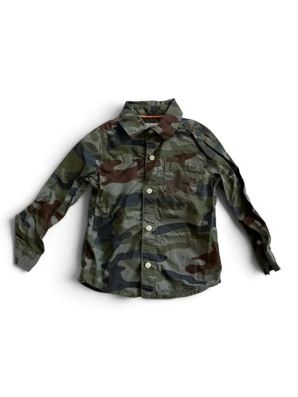 Carter's Camo Button Up Shirt sized 24 months